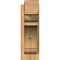 Ekena Millwork Olympic Block Rough Sawn Outlooker, Western Red Cedar, 6"W x 18"D x 18"H OUT06X18X18OLY05RWR - alternate 2